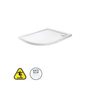 KRISTAL SECURE Low Profile Offset Quadrant Shower Tray image