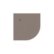 SLATE Quadrant Taupe Shower Tray image