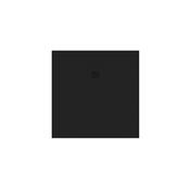 SLATE Square Black Shower Tray image