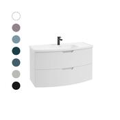 ARC 100cm 2 Drawer Wall Hung Vanity Unit image
