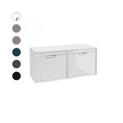 FJORD Wall Hung 120cm Four Drawer Countertop Vanity Unit image