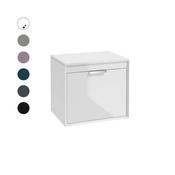 FJORD Wall Hung 60cm Two Drawer Countertop Vanity Unit  image