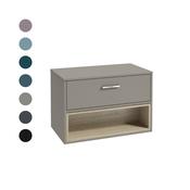 MALMO 80cm Single Drawer Countertop Vanity Unit image