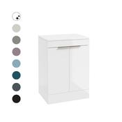 STOCKHOLM Floorstanding 60cm Two Door Countertop Vanity Unit image