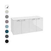 STOCKHOLM Wall Hung 120cm Four Door Countertop Vanity Unit image