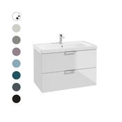 STOCKHOLM Wall Hung 80cm Two Drawer Vanity Unit image