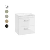 CORTA Wall Hung 50cm Two Drawer Unit