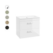 CORTA Wall Hung 60cm Two Drawer Unit