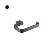 SORENTO Black Toilet Roll Holder