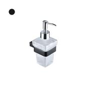SORENTO Black Soap Dispenser &amp;amp; Holder