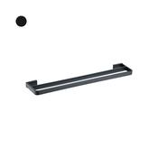SORENTO Black Double Towel Bar