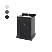 CHARLOTTE 600mm Vanity Unit Stone with Marble Worktop image