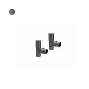 Gunmetal Grey Angled Radiator Valve image