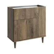 Sierra 80cm wide wall hung unit with Munro basin 