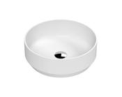 Round Vessel Matt White