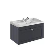 Kylemore 800mm wall hung single drawer unit image