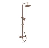 URBAN Round Thermostatic Shower Kit Brushed Bronze - SONAS image