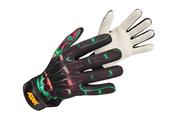 Green Trax Football Gloves | Mc Ginleys