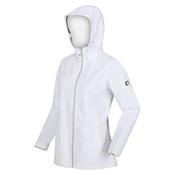 Regatta Hamara III RWW346 Lightweight Hooded Waterproof Jacket White | Mc Ginleys image