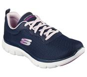 Skechers Flex Appeal 4.0 Brilliant View149303/NVLV Navy/Lavender | Mc Ginleys image
