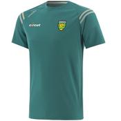 Donegal GAA Kids Weston 060 T-Shirt Green / Grey | Mc Ginleys image