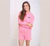 Relax &amp; Renew Luella Shorts Neon Pink | Mc Ginleys image