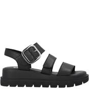 Rieker W1650-00 Black Sandal | Mc Ginleys image
