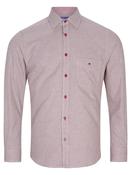 DG's Drifter Red Regular Long Sleeve Casual Shirt | Mc Ginleys image