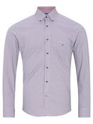 DG's Drifter Red Regular Long Sleeve Casual Shirt | Mc Ginleys image