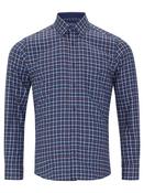 DG's Drifter Navy Regular Long Sleeve Casual Shirt | Mc Ginleys image