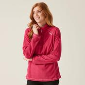 Regatta RWA240 Montes Lightweight Half-Zip Fleece Pink Potion | Mc Ginleys