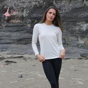 Relax &amp; Renew Elicia Speckle Tee Cream | Mc Ginleys image