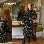 Rant and Rave Erin Midi Dress Black | Mc Ginleys image
