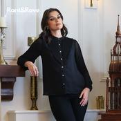 Rant and Rave Louella Blouse Black | Mc Ginleys image