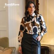 Rant &amp; Rave Isa Shirt Black | Mc Ginleys image