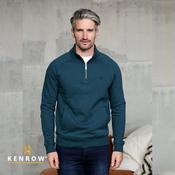 Kenrow Coyle Half Zip Teal | Mc Ginleys image