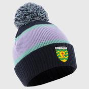 Donegal GAA Womens Dynamo 083 Bobble Hat MNE/PUR/GRN | Mc Ginleys