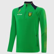 Donegal GAA Kids Dynamo 184 Half Zip GRN/MNE/AMB | Mc Ginleys