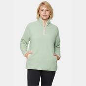 Fit Pink Pocket Fleece Sage &amp; Cream | Mc Ginleys
