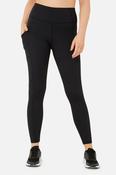 Fit Pink Elevate 7/8 Leggings Black | Mc Ginleys