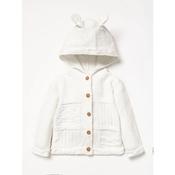 Rock A bye Baby B03935 White Cardigan | Mc Ginleys