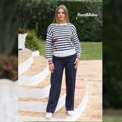 Rant &amp; Rave Hallie Trouser Navy | Mc Ginleys image
