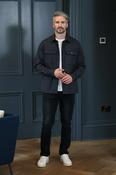 Kenrow Marc Overshirt Navy Melange | Mc Ginleys image