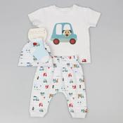 Pure &amp; Soft GFT/D12802 Baby Boy 4 Piece Set | Mc Ginleys