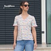 Rant &amp; Rave Lilah Top White | Mc Ginleys image