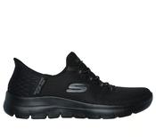 Skechers Slip ins 150123/BBK Summits Diamond Dream Black | Mc Ginleys