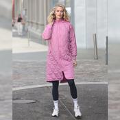 Relax &amp; Renew Casey Longline Coat Berry | Mc Ginleys