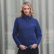 Relax &amp; Renew Julia Half Zip Blue | Mc Ginleys