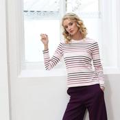 Relax &amp; Renew Kimberley Long Sleeve Tee Berry | Mc Ginleys