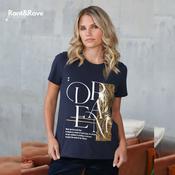 Rant &amp; Rave Wanda T-Shirt Navy | Mc Ginleys image